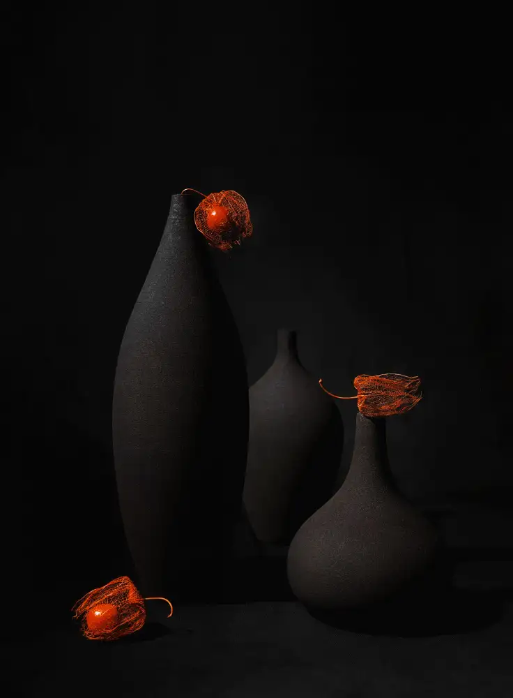 Z, Leechee: Drei Vasen