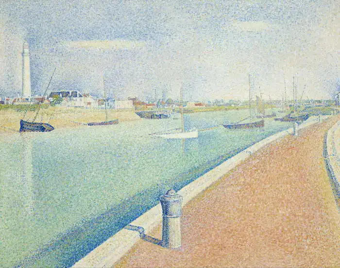 Seurat, Georges: Channel at Gravel...