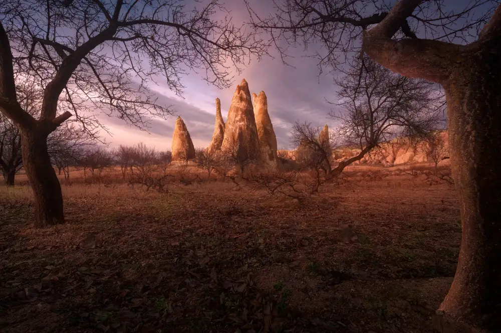 MATHUR, SANDEEP: Sunset over Cappadocia