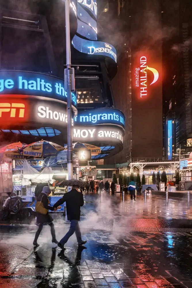 Hayrapetyan, Hamlet: Time Square Rainy Night