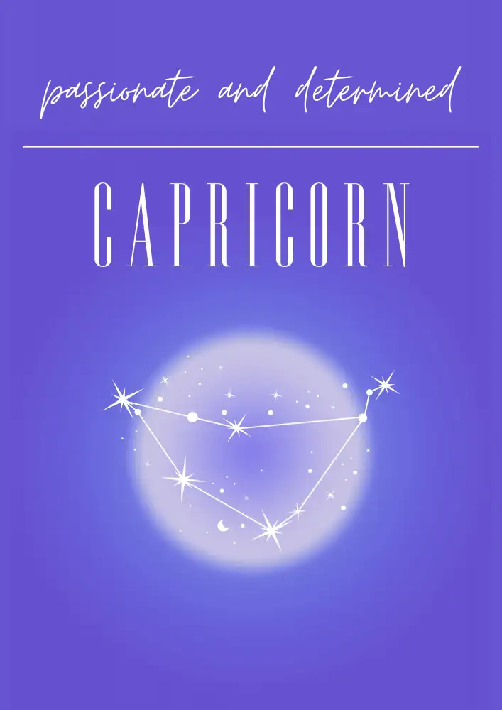 Amélie: Capricorn Zodiac Print Art