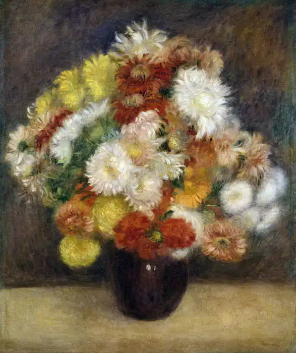 Renoir, Auguste: Chrysanthemums