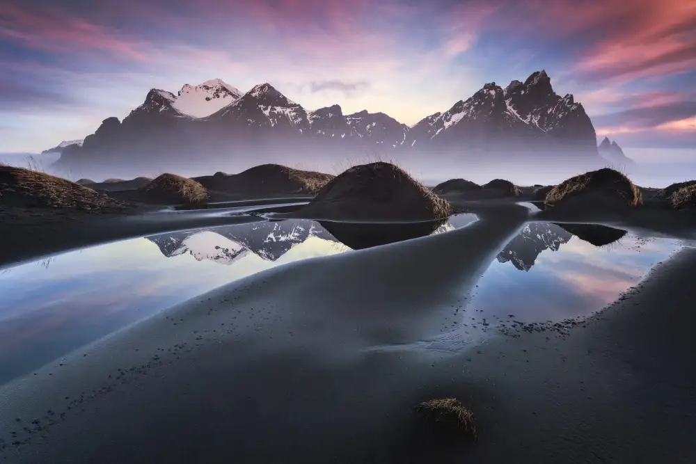 Hefele, Stefan: Leuchtendes Vestrahorn