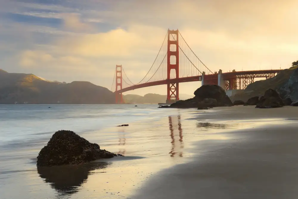 Hefele, Stefan: Golden Gate Morgen