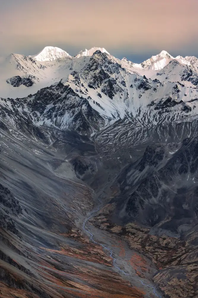 Wei, and Siyu: Paisaje de Alaska