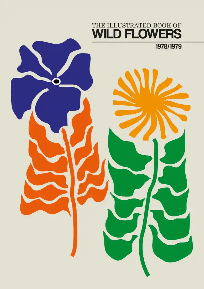 Collett, Frances: The Illustrated Book Of Wild Flowers Vol.2 Greige