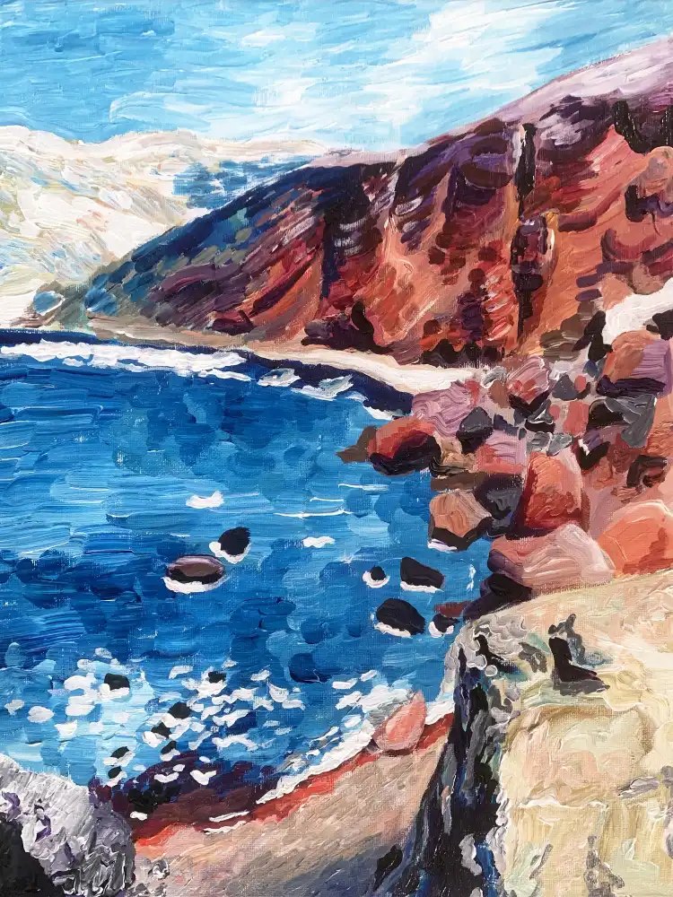 KeyAndSea, Creative: Red Sand Beach