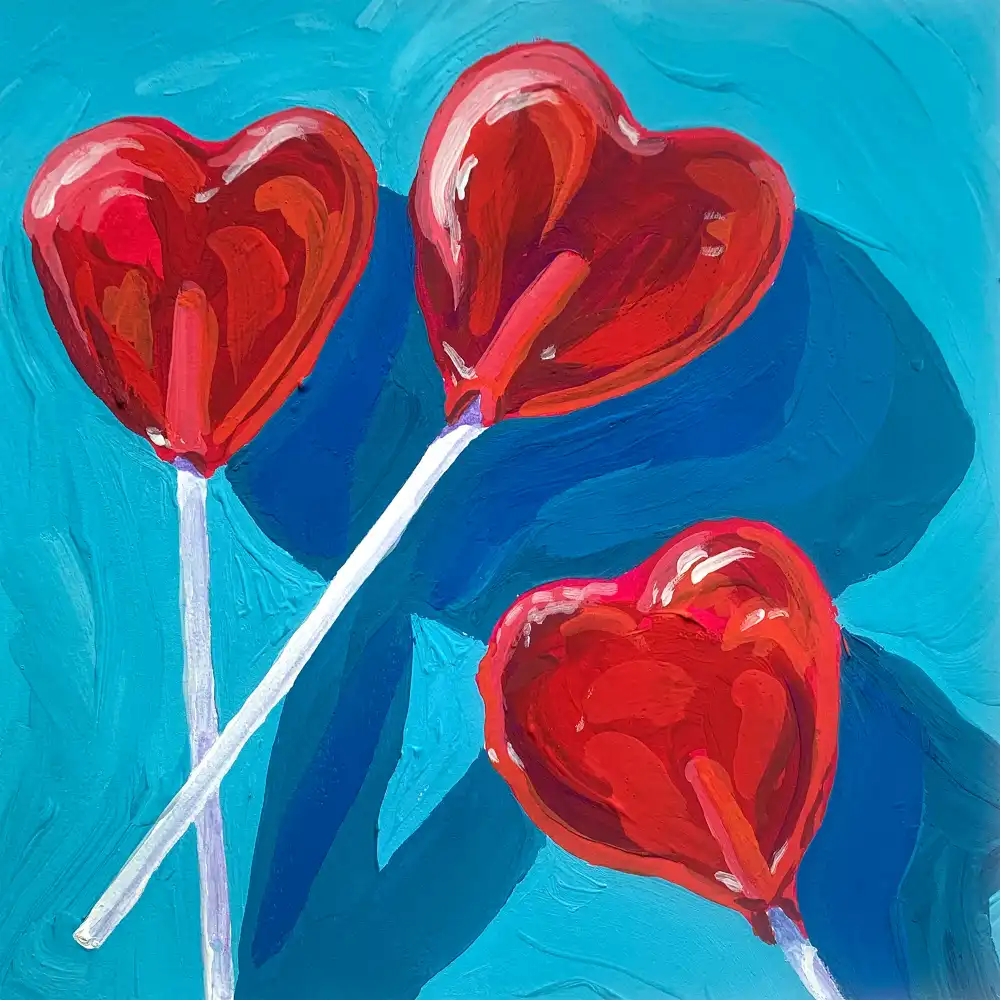 KeyAndSea, Creative: Heart Lollipops