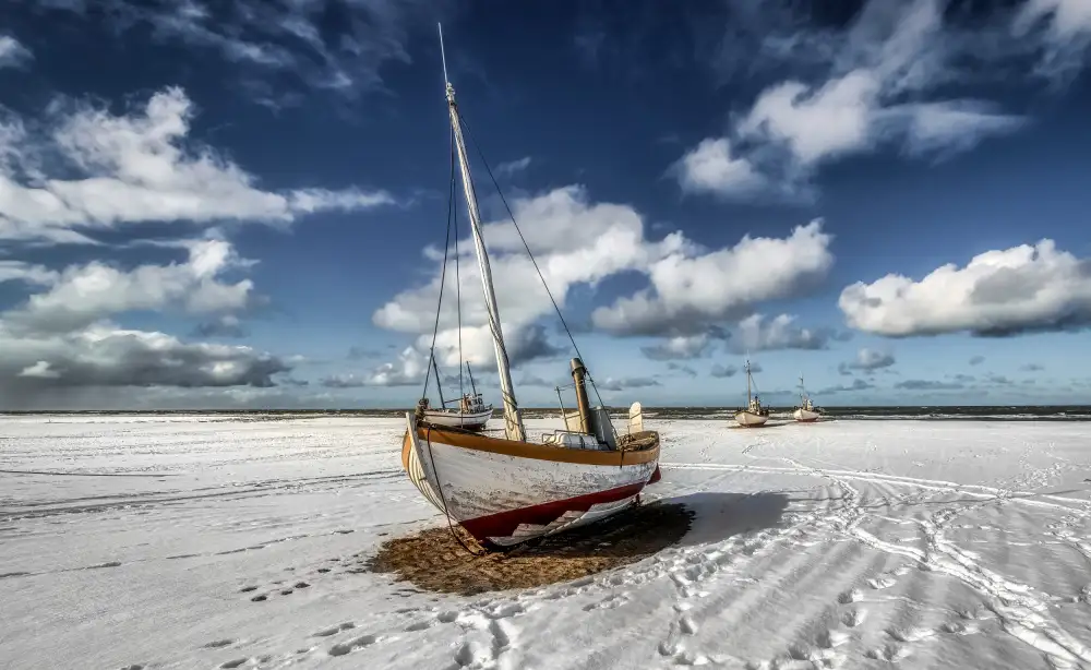 Steffensen, Moberg Ole: Winter in Slettestrand
