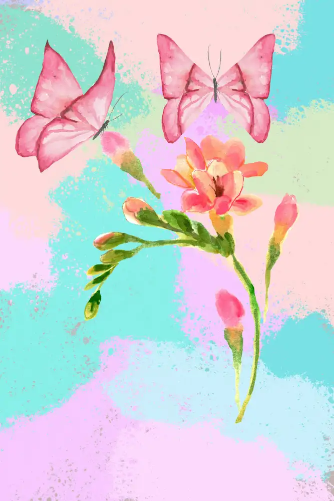 Aal, Abdel Hussein: Spring Flower