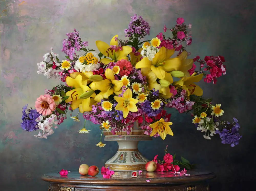 Morozov, Andrey: Still life with flowers