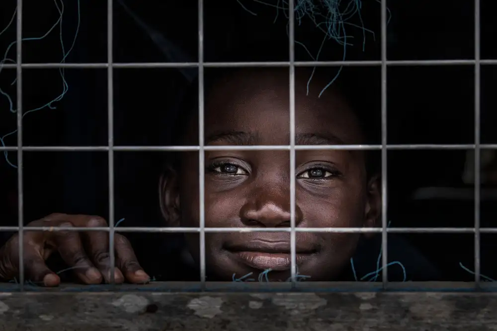 Garmendia, Inazio Joxe: Mädchen zu Hause im alten Flüchtlingslager Buduburam – Ghana