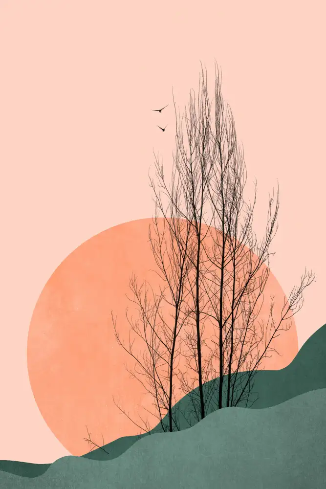 Kubistika: Souvenirs du coucher du soleil