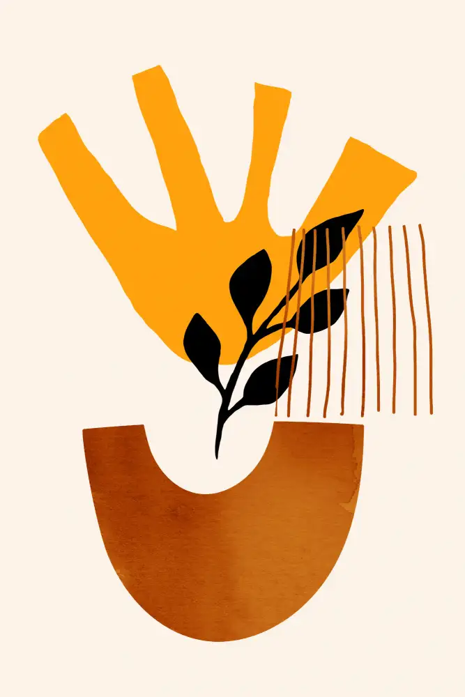 Kubistika: Sunshine Flower No.5