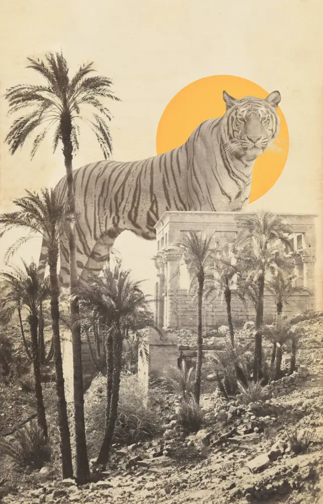 Bodart, Florent: Giant Tiger In Ruins