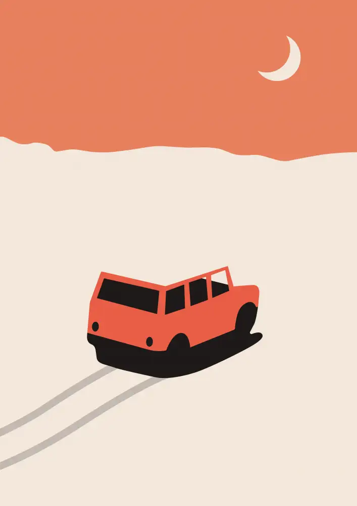 Bodart, Florent: Car In Desert