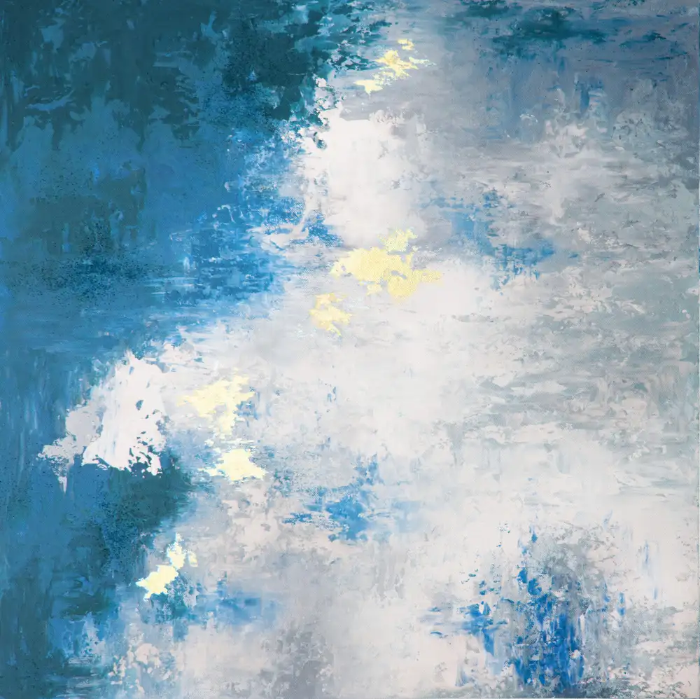Storms, Alyson: Abstrait Bleu Rouge Vert 1