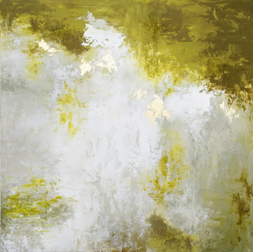 Storms, Alyson: Abstract Moss Green 1