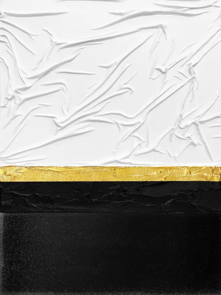 Storms, Alyson: Stoff Gold und Schwarz
