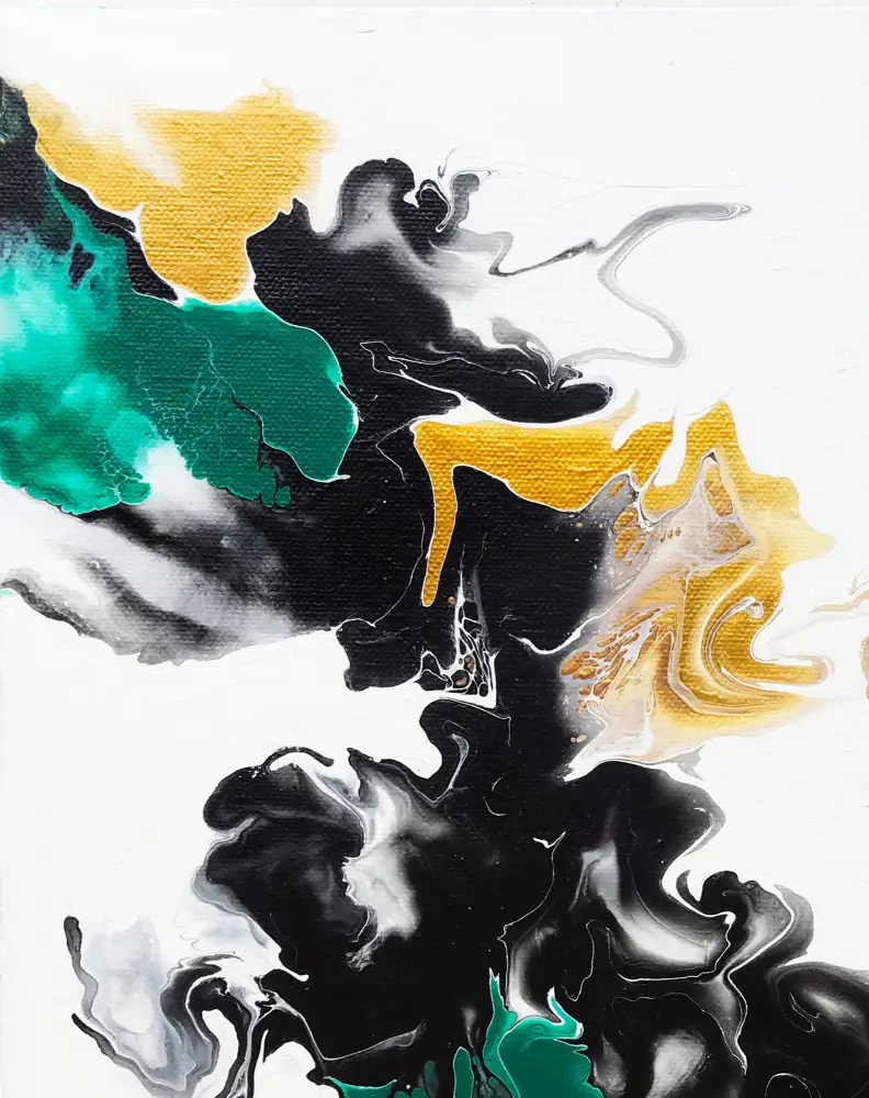Storms, Alyson: Green and Gold Ribbons 2
