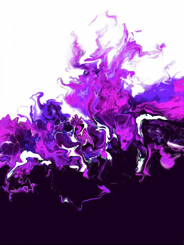Storms, Alyson: Purple Colorful Wave