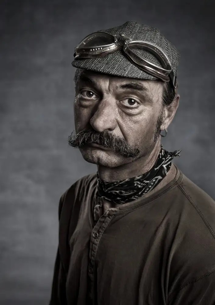 Scheunders, Jan: The cyclist.