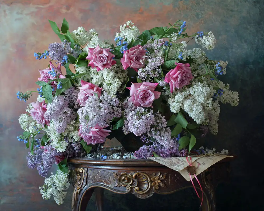 Morozov, Andrey: Stillleben mit Blumen