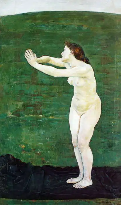 Hodler, Ferdinand: Communication with infinity