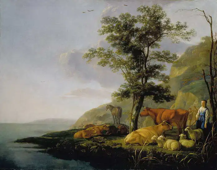 Cuyp, Aelbert: Cattle on a river