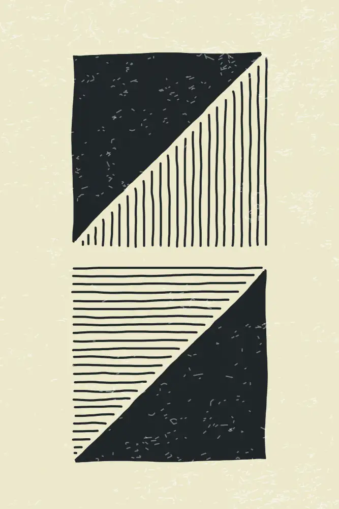 stanley, jay: Ensemble noir abstrait #4