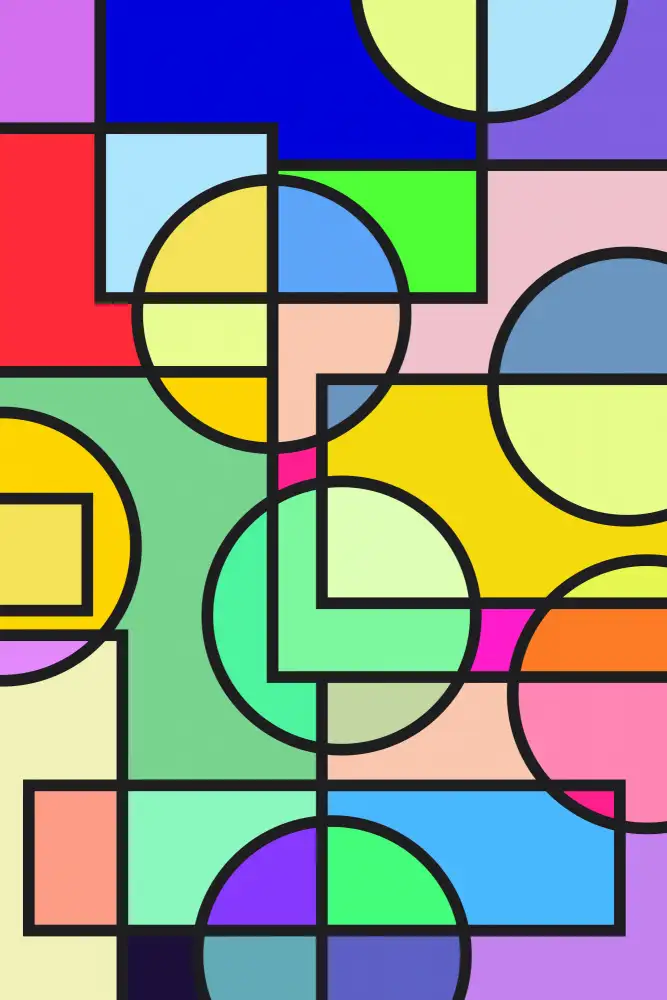 stanley, jay: Collection de cercles abstraits #3