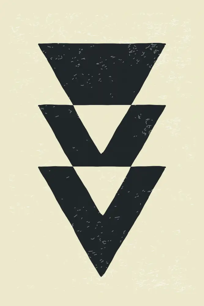 stanley, jay: Triangles abstraits #4
