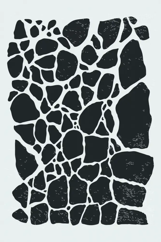 stanley, jay: Collection abstraite noire #2