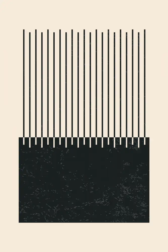 stanley, jay: Série de lignes noires et blanches #2