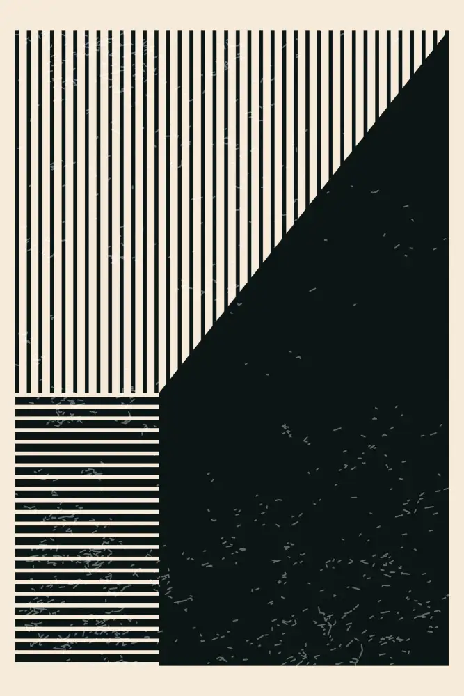 stanley, jay: Série de lignes noires et blanches #4