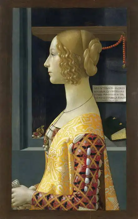 Ghirlandaio, Domenico: Portrait of Giovanna Tornabuoni