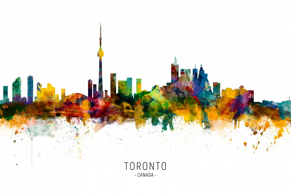Tompsett, Michael: Panorama Toronta Kanada