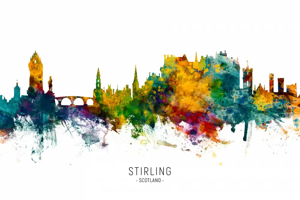 Tompsett, Michael: Skyline de Stirling en Écosse