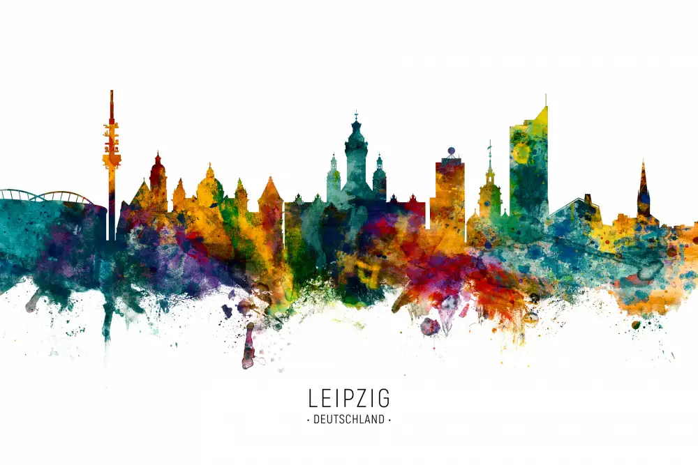 Tompsett, Michael: Leipzig Allemagne Skyline
