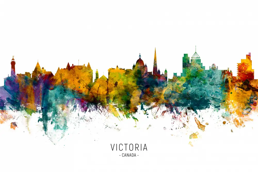 Tompsett, Michael: Victoria Canada Skyline