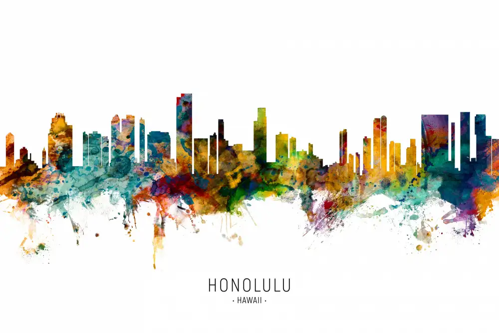 Tompsett, Michael: Honolulu,Hawaï,horizon