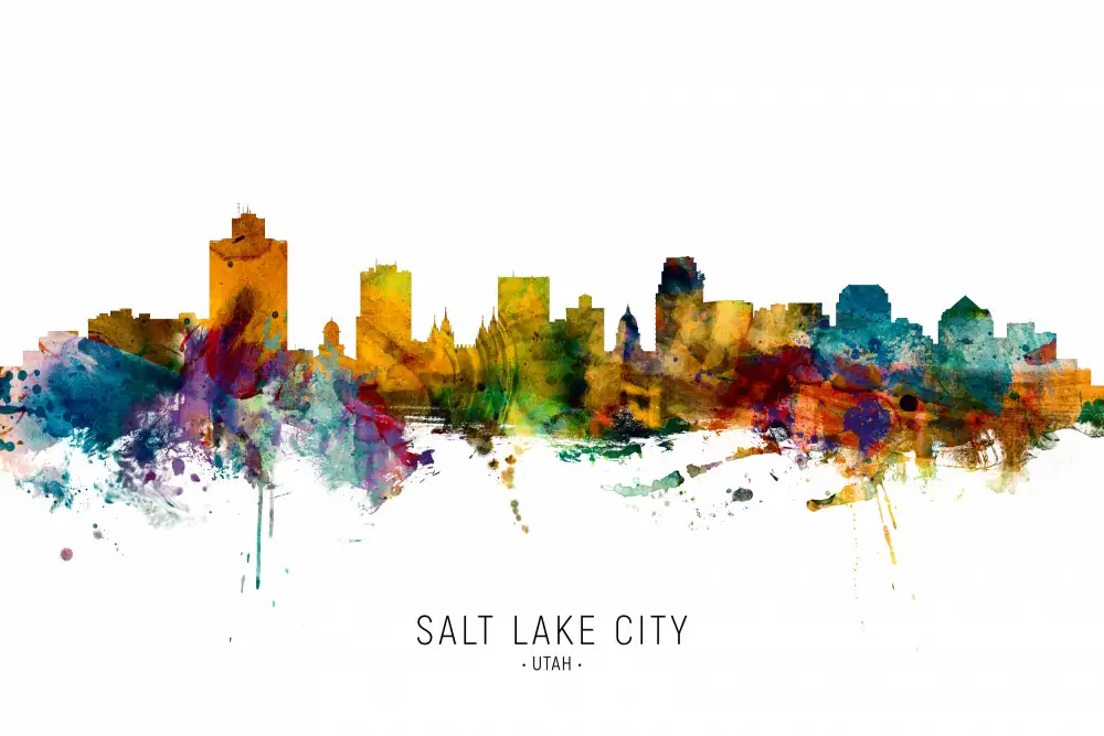 Tompsett, Michael: Panorama Salt Lake City Utah