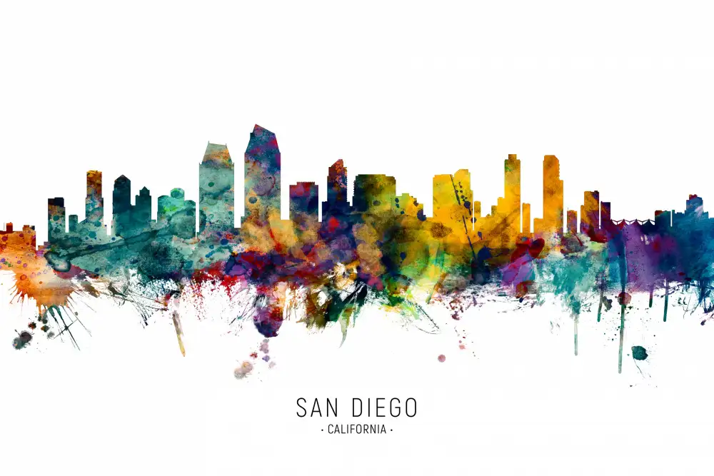 Tompsett, Michael: Horizon de San Diego en Californie