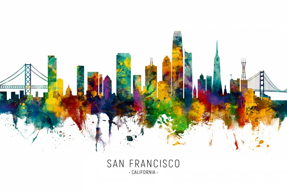 Tompsett, Michael: Horizonte de San Francisco,California