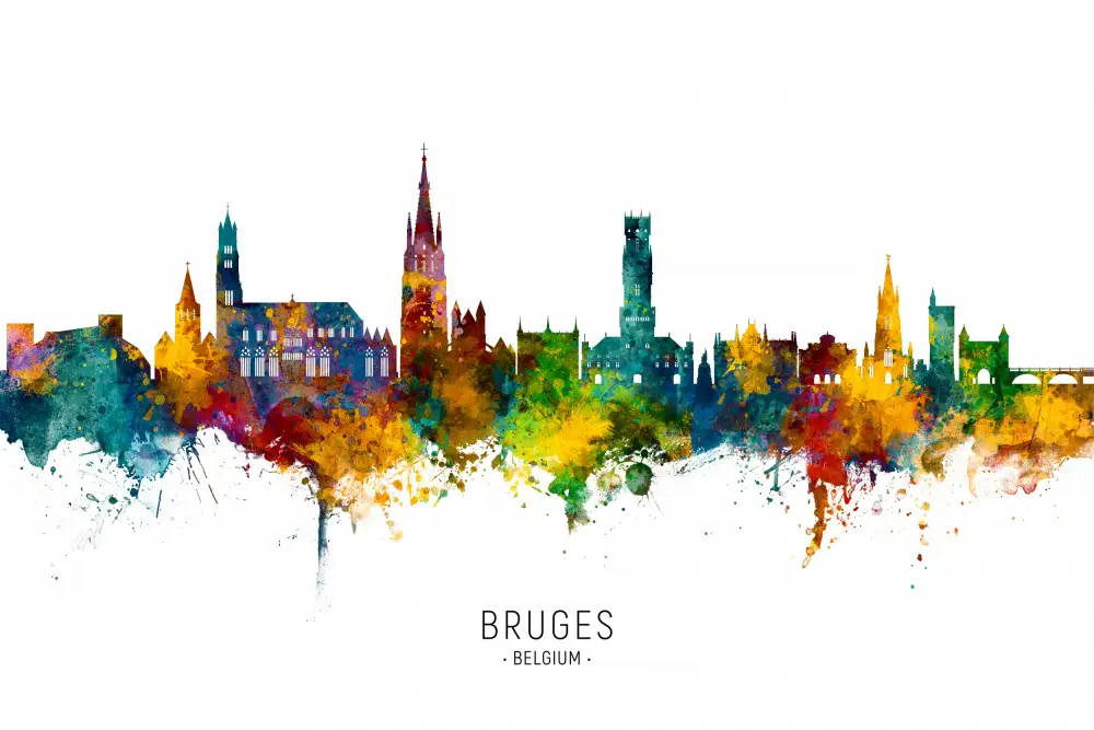 Tompsett, Michael: Panorama Brugg Belgie