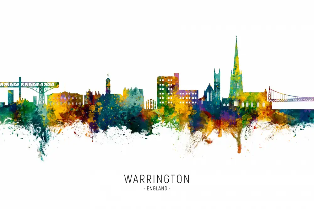 Tompsett, Michael: Warrington England Skyline