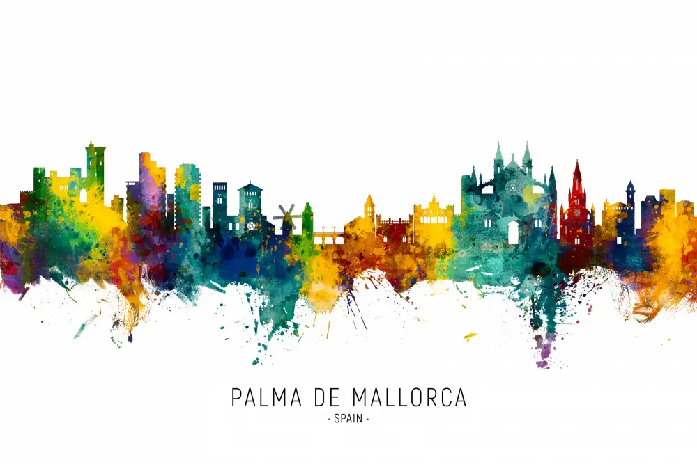 Tompsett, Michael: Panorama Španělska Palma de Mallorca