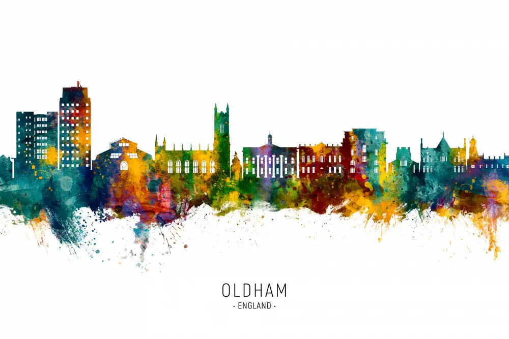 Tompsett, Michael: Oldham England Skyline