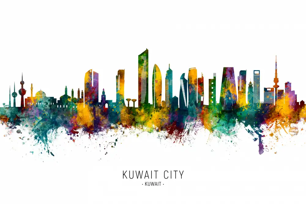 Tompsett, Michael: Horizonte de la ciudad de Kuwait
