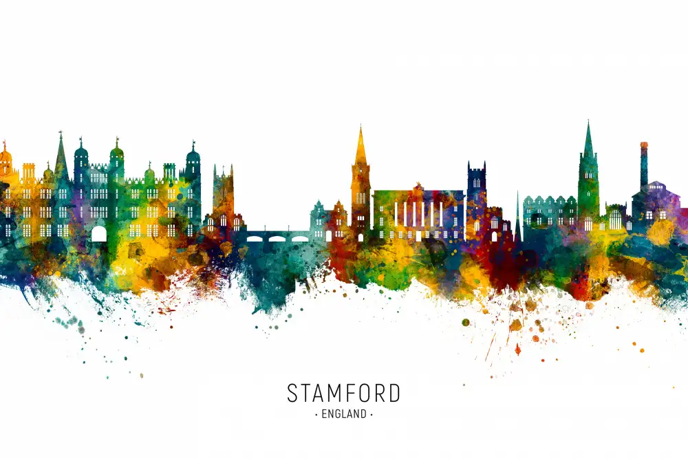Tompsett, Michael: Panorama Anglie Stamford